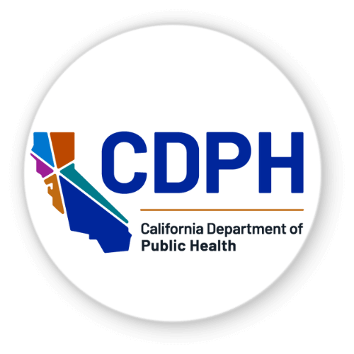 Full circle shadow - CDPH logo