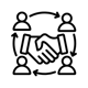 Stakeholder Centered governance icon